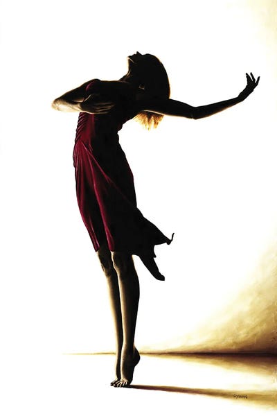 Ballet: Poise In Silhouette by Richard Young