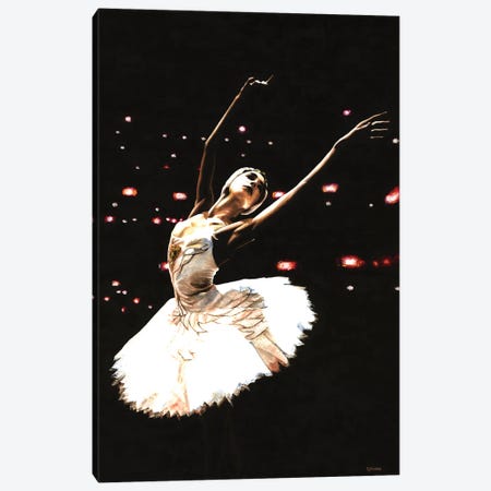 Prima Ballerina Canvas Print #RYO91} by Richard Young Canvas Art