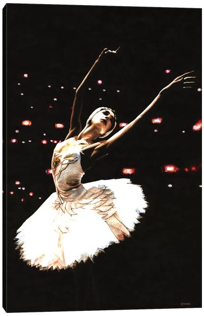 Prima Ballerina Canvas Art Print - Richard Young