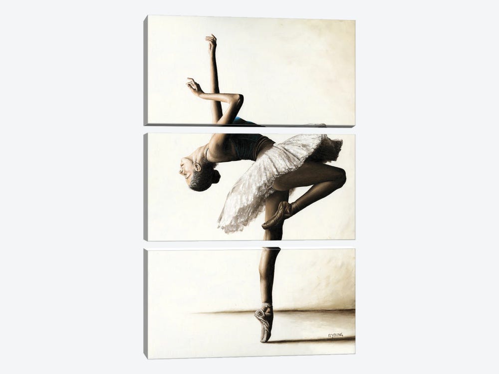 Reaching For Perfect Grace by Richard Young 3-piece Art Print