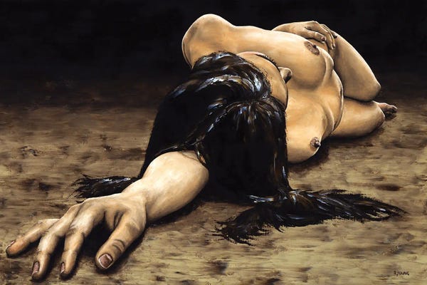 Bathroom Nudes: Reposal by Richard Young