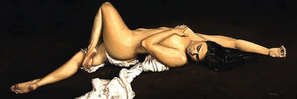 Bathroom Nudes: Sacred by Richard Young