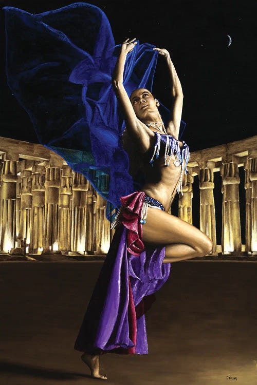 Sun Court Dancer by Richard Young wall art