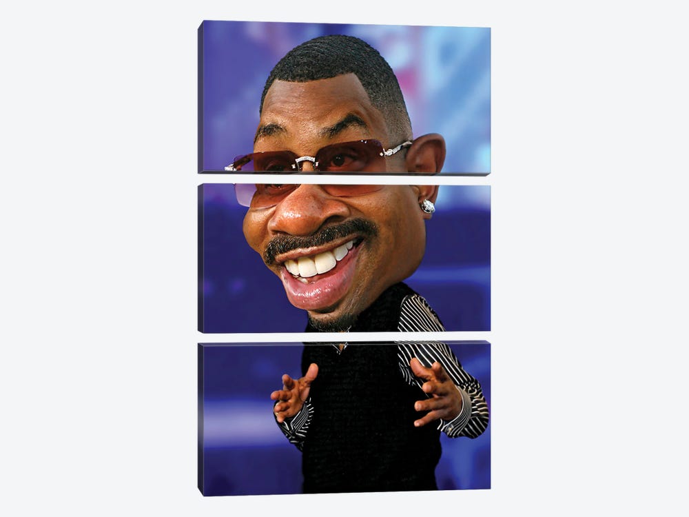 Martin Lawrence by Rodney Pike 3-piece Canvas Wall Art