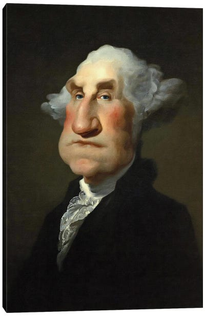 George Canvas Art Print - George Washington
