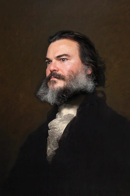 Jack Black I by Rodney Pike wall art