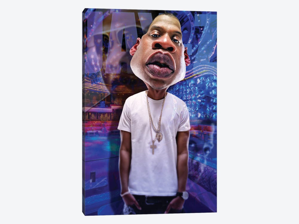 Jay Z by Rodney Pike 1-piece Canvas Print