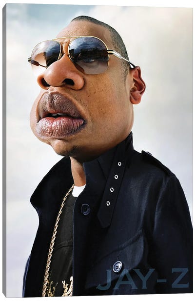 Jay Z I Canvas Art Print - Jay-Z