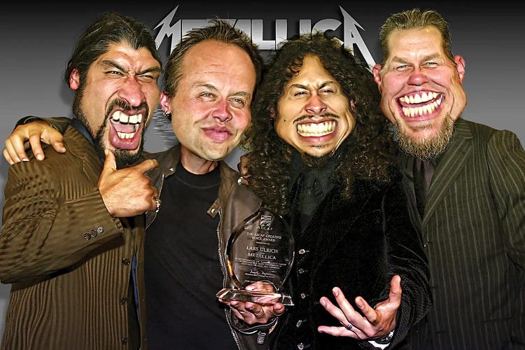 Metallica by Rodney Pike wall art