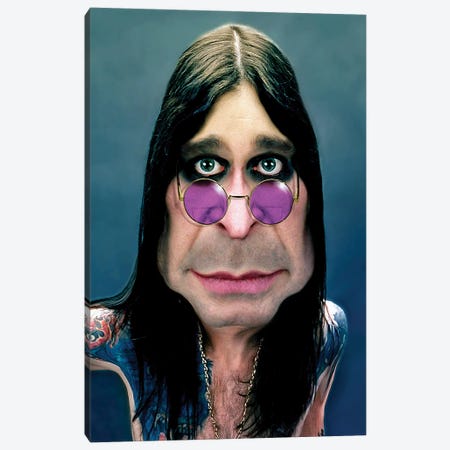 Ozzy Canvas Print #RYP49} by Rodney Pike Canvas Wall Art
