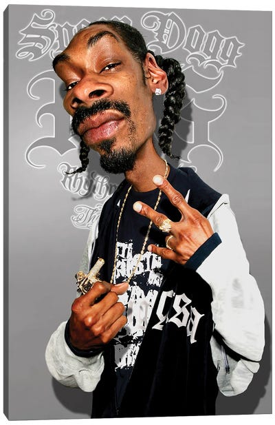 Snoop Dogg Canvas Art Print - Rodney Pike