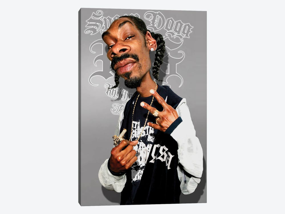 Snoop Dogg by Rodney Pike 1-piece Canvas Art Print