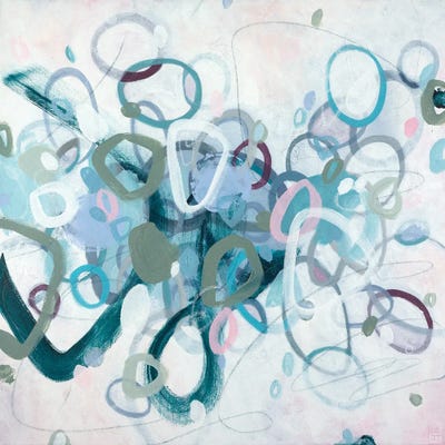 Voices by Lisa Roy multi panel art