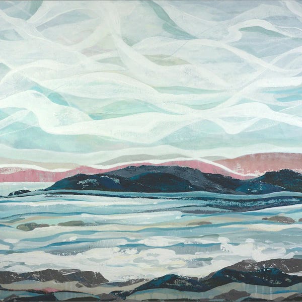 Contemporary Coastal: What Will Tomorrow Bring by Lisa Roy