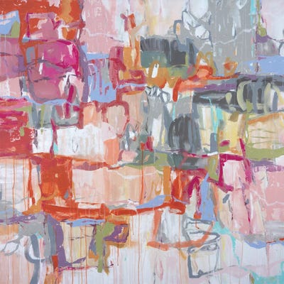 When You Least Expect It by Lisa Roy multi panel art