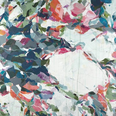 Keep Moving Forward II by Lisa Roy multi panel art