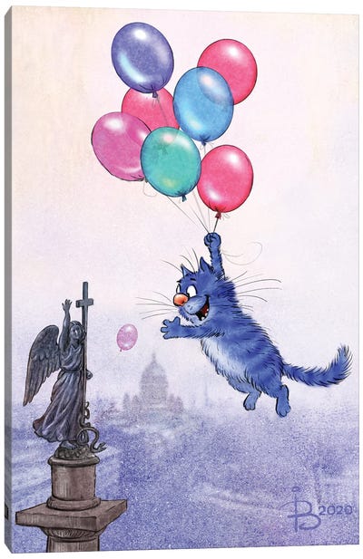 Balloons Canvas Art Print - Rina Zeniuk