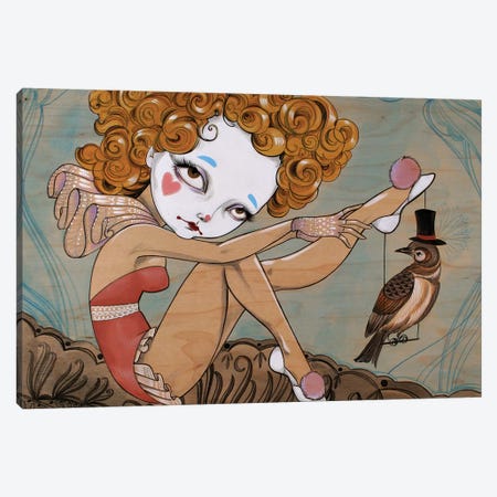 Clown Town Canvas Print #SAC10} by Sandi Calistro Canvas Art