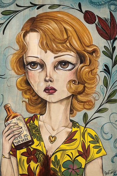 Dolores Chanal by Sandi Calistro art print