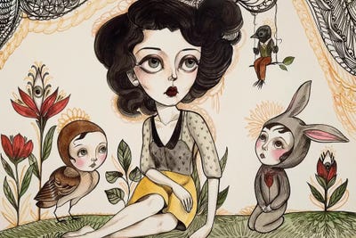 Gathering by Sandi Calistro canvas print