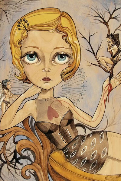 Pop Surrealism & Lowbrow: Lil Archer by Sandi Calistro