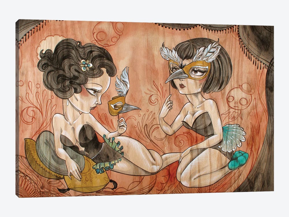 Masquerade by Sandi Calistro 1-piece Art Print
