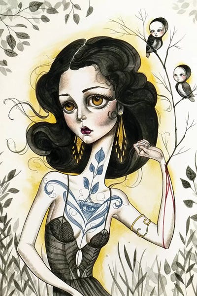 Maxine by Sandi Calistro art print