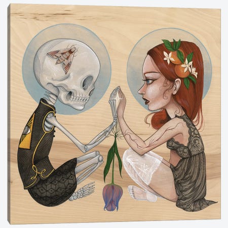 Mirror Canvas Print #SAC38} by Sandi Calistro Canvas Wall Art