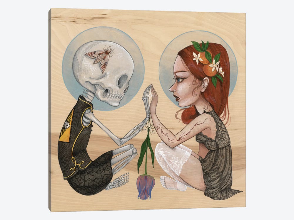 Mirror by Sandi Calistro 1-piece Canvas Art Print