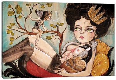 Queen Canvas Art Print - Sandi Calistro