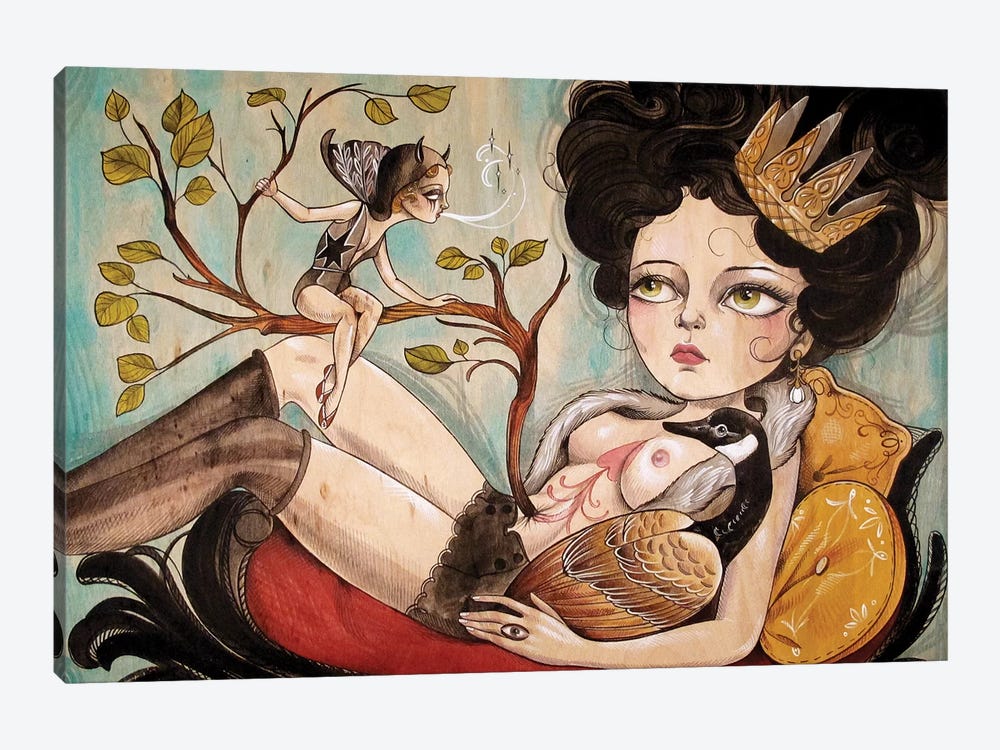 Queen by Sandi Calistro 1-piece Canvas Wall Art