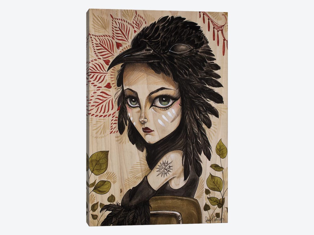 Raven by Sandi Calistro 1-piece Canvas Print