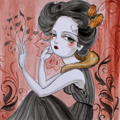 Solemn by Sandi Calistro art print