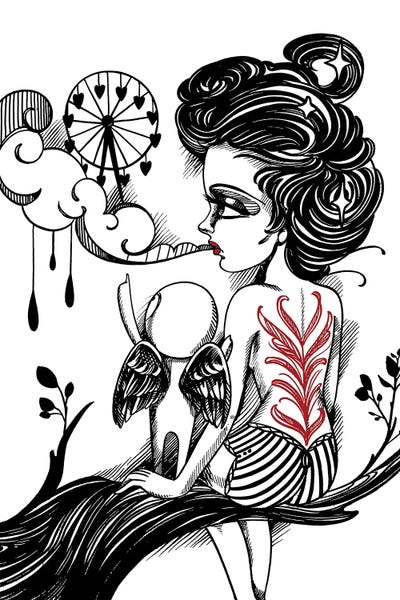 Black & White & Red: Speak by Sandi Calistro