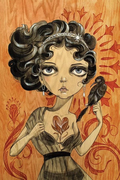 Black Bird by Sandi Calistro art print