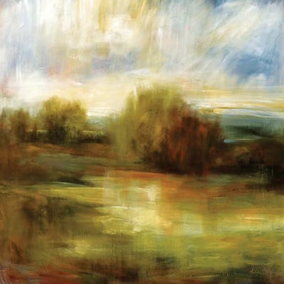 John's Field by Simon Addyman framed wall art