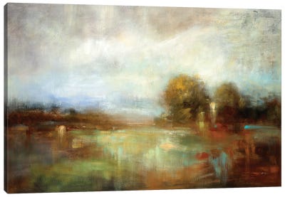 Painter's Land III Canvas Art Print - Simon Addyman
