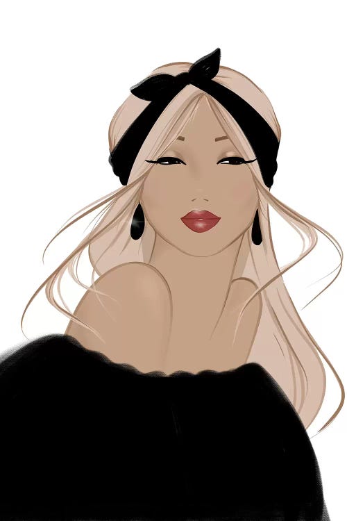 Vintage Chic Beauty by Sabina Fenn wall art