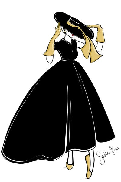 Sabina Fenn: Vintage Dior Inspired by Sabina Fenn