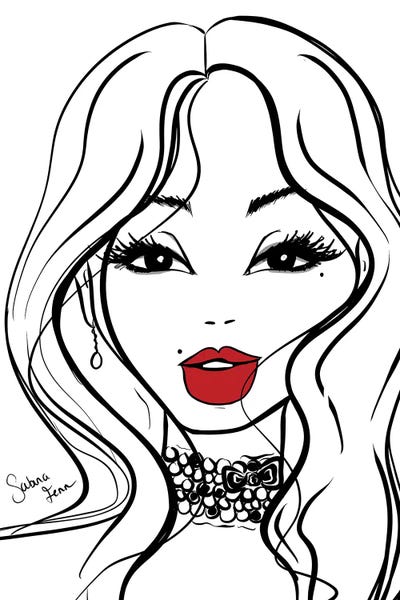 Sabina Fenn: Visage I by Sabina Fenn