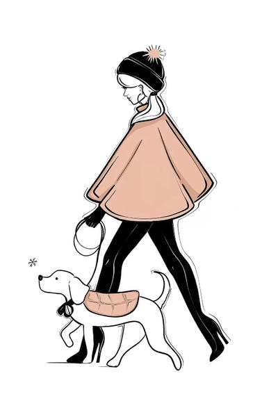 Sabina Fenn: Winter Stroll by Sabina Fenn