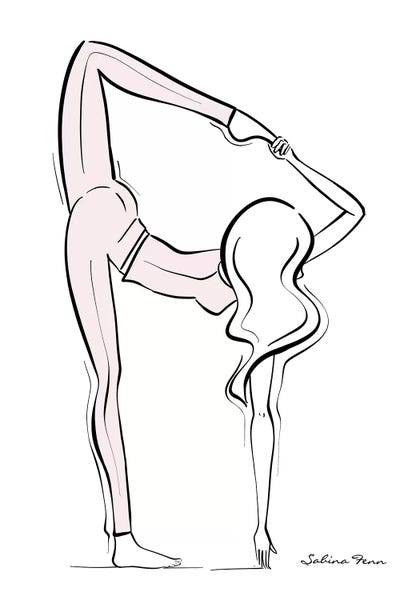 Women's Sportswear: Yoga Girl by Sabina Fenn