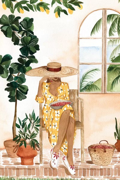 Hats: Cherries In Croatia by Sabina Fenn