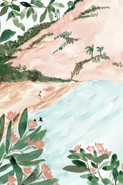 Moroccan Beach by Sabina Fenn canvas print