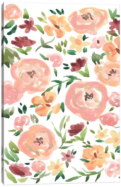 Roses Canvas Art Print - Sabina Fenn