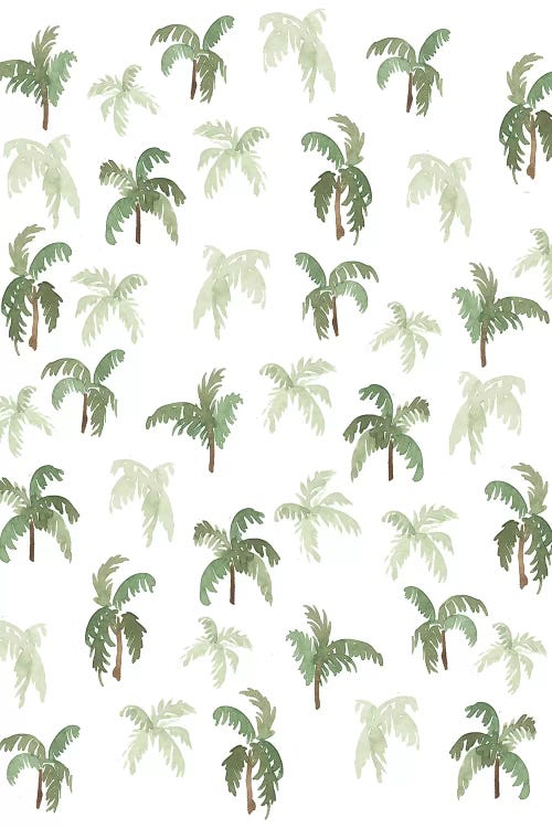 Watercolour Palms by Sabina Fenn wall art