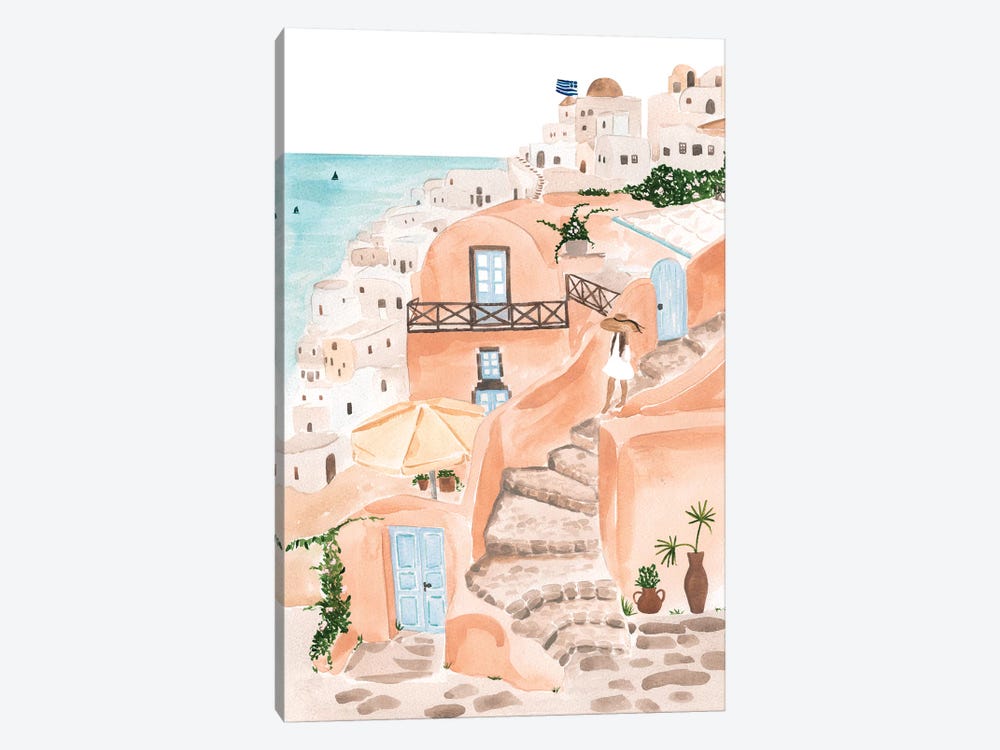 Santorini by Sabina Fenn 1-piece Art Print
