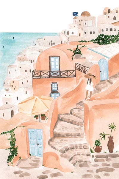 Sabina Fenn: Santorini by Sabina Fenn