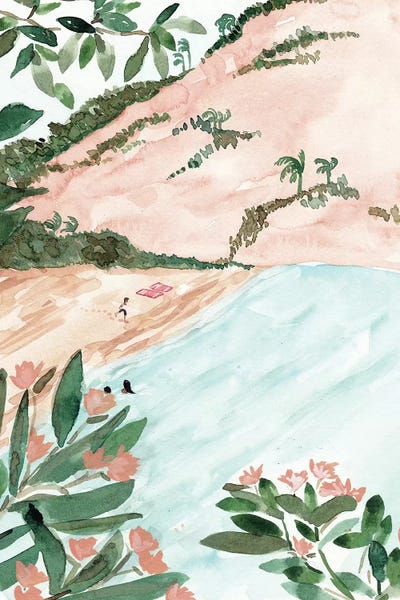 Beach Day by Sabina Fenn canvas print