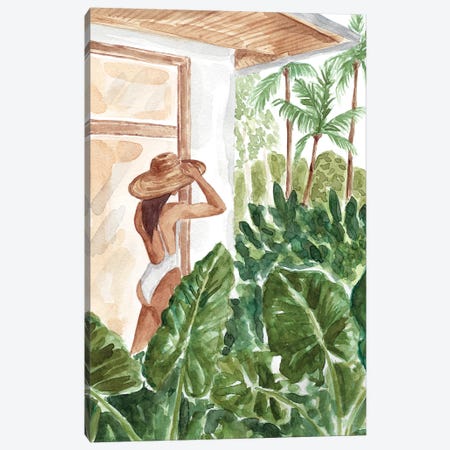 Woke Up In The Jungle Canvas Print #SAF148} by Sabina Fenn Canvas Art Print
